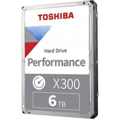 Жесткий диск Toshiba X300 Performance 6TB 256MB 7200RPM 3.5'' (HDWR460UZSVA) Bulk