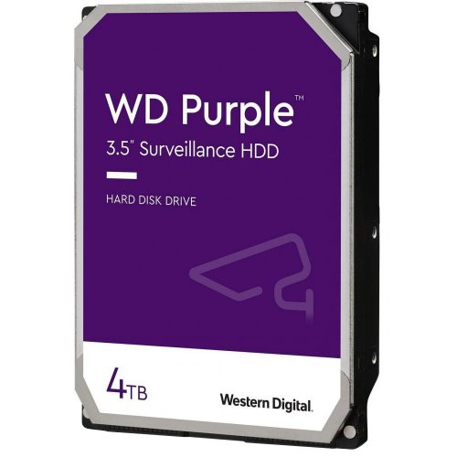 Фото Жорсткий диск Western Digital Purple Surveillance 4TB 256MB 5400RPM 3.5
