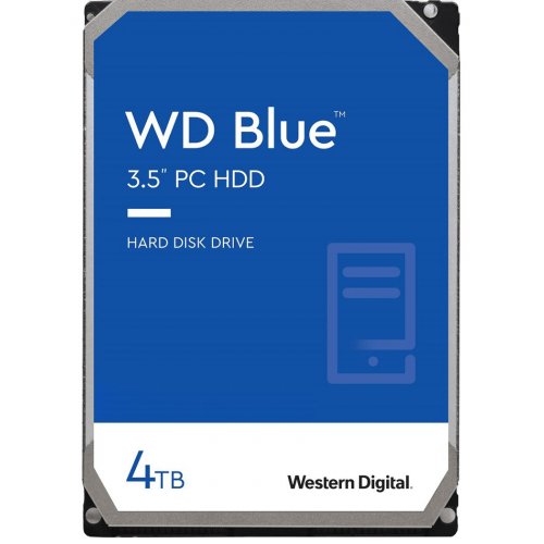 Фото Жорсткий диск Western Digital Blue 4TB 256MB 5400RPM 3.5