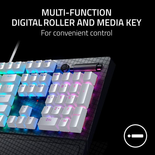 Razer BlackWidow V3 - Green Switch - Roblox Edition English Keyboard,  Mechanical Gaming Keyboard with Razer Chroma RGB Function 