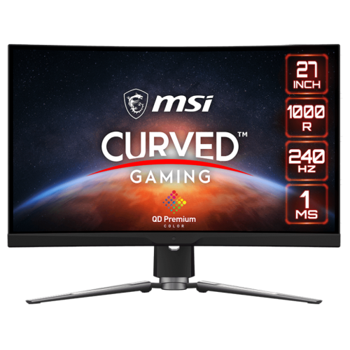 Продати Монітор MSI 27" MPG ARTYMIS 273CQRX-QD Black за Trade-In у інтернет-магазині Телемарт - Київ, Дніпро, Україна фото