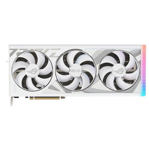 Photo Video Graphic Card Asus ROG Strix GeForce RTX 4090 OC 24576MB (ROG-STRIX-RTX4090-O24G-WHITE FR) Factory Recertified