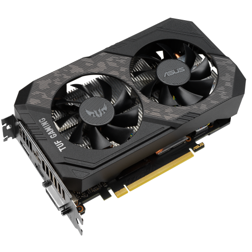 Photo Video Graphic Card Asus TUF GeForce GTX 1660 Ti Evo 6144MB (TUF-GTX1660TI-T6G-EVO-GAMING FR) Factory Recertified