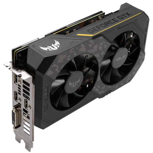 Photo Video Graphic Card Asus TUF GeForce GTX 1660 Ti Evo 6144MB (TUF-GTX1660TI-T6G-EVO-GAMING FR) Factory Recertified