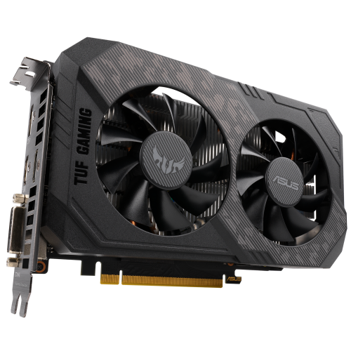 Photo Video Graphic Card Asus TUF GeForce GTX 1660 Ti Evo 6144MB (TUF-GTX1660TI-T6G-EVO-GAMING FR) Factory Recertified