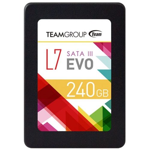 Продати SSD-диск Team L7 EVO 240GB 2.5" (T253L7240GTC101) за Trade-In у інтернет-магазині Телемарт - Київ, Дніпро, Україна фото