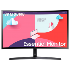 Монитор Samsung 23.5" Essential LS24C366 (LS24C366EAIXCI) Black
