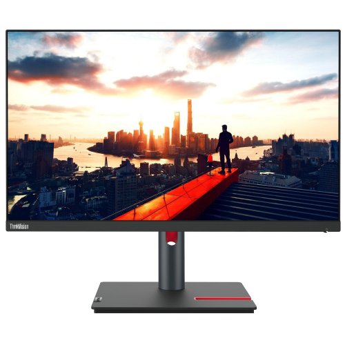 Купити Монітор Lenovo 23.8" ThinkVision P24h-30 (63B3GAT6UA) Black - ціна в Києві, Львові, Вінниці, Хмельницькому, Франківську, Україні | інтернет-магазин TELEMART.UA фото