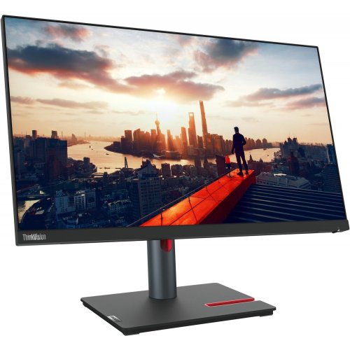 Купить Монитор Lenovo 23.8" ThinkVision P24h-30 (63B3GAT6UA) Black - цена в Харькове, Киеве, Днепре, Одессе
в интернет-магазине Telemart фото