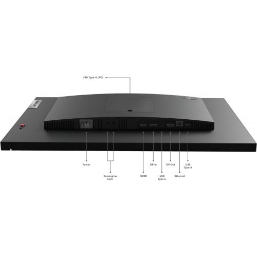 Купити Монітор Lenovo 23.8" ThinkVision P24h-30 (63B3GAT6UA) Black - ціна в Києві, Львові, Вінниці, Хмельницькому, Франківську, Україні | інтернет-магазин TELEMART.UA фото