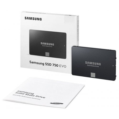 Продати SSD-диск Samsung 750 EVO 120GB 2.5" (MZ-750120BW) за Trade-In у інтернет-магазині Телемарт - Київ, Дніпро, Україна фото