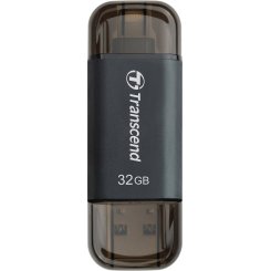 Накопитель Transcend JetDrive Go 300 32GB Lightning USB 3.1 Black (TS32GJDG300K)