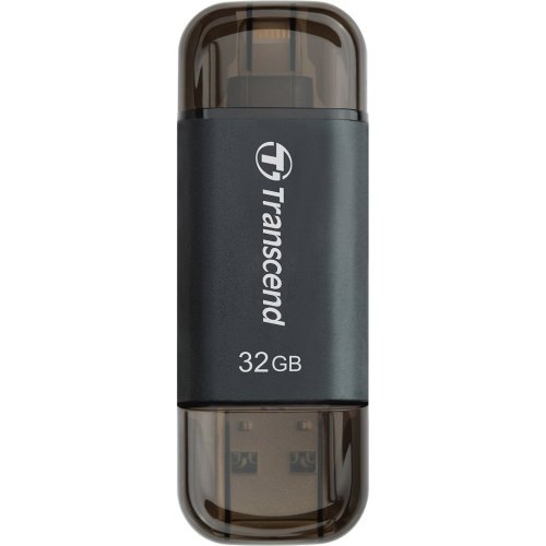Накопитель Transcend JetDrive Go 300 32GB Lightning USB 3.1 Black (TS32GJDG300K) купить в Украине | Telemart фото