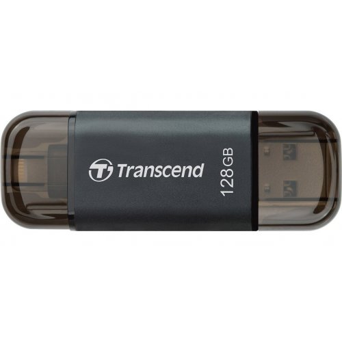 Photo Transcend JetDrive Go 300 128GB Lightning USB 3.1 Black (TS128GJDG300K)