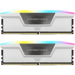 ОЗП Corsair DDR5 32GB (2x16GB) 6400Mhz Vengeance RGB White (CMH32GX5M2B6400C36W)
