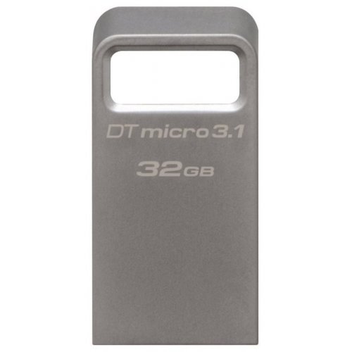 Купить Накопитель Kingston DT Micro 3.1 DTMC3 32GB (DTMC3/32GB) - цена в Харькове, Киеве, Днепре, Одессе
в интернет-магазине Telemart фото