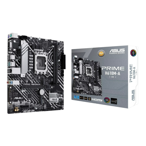 Photo Motherboard Asus PRIME H610M-A-CSM (s1700, Intel H610)