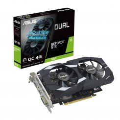 Видеокарта Asus GeForce GTX 1650 Dual EVO OC 4096MB (DUAL-GTX1650-O4GD6-P-EVO)