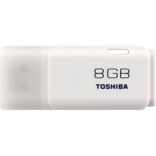 Накопичувач Toshiba Hayabusa 8GB White (THN-U202W0080E4) купити в Україні | Telemart фото