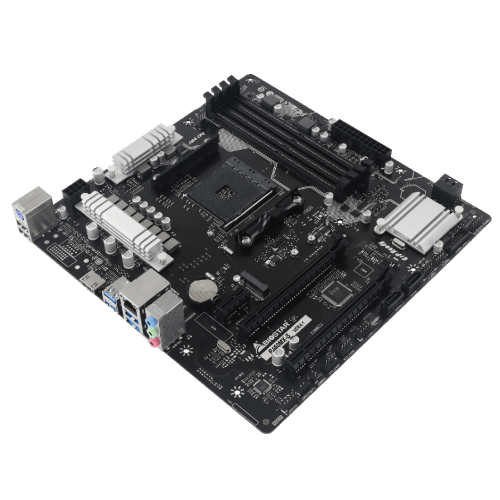Продать Материнская плата Biostar B450MX-S (sAM4, AMD B450) по Trade-In интернет-магазине Телемарт - Киев, Днепр, Украина фото