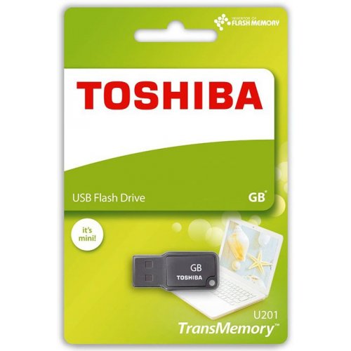 Купить Накопитель Toshiba Mikawa 8GB Gray (THN-U201G0320M4) - цена в Харькове, Киеве, Днепре, Одессе
в интернет-магазине Telemart фото