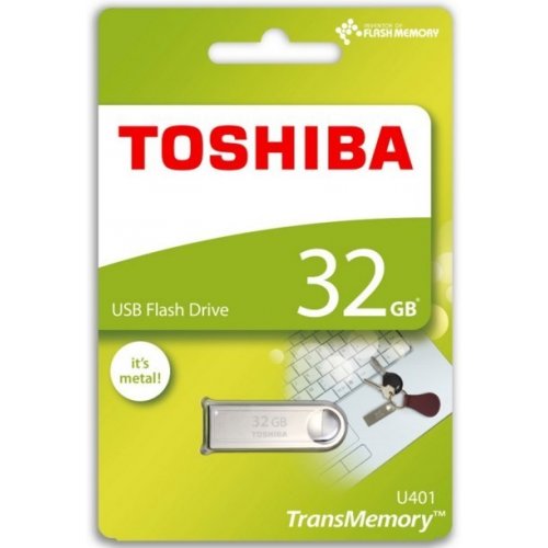 Накопичувач Toshiba Owari 32GB Metal (THN-U401S0320E4) купити в Україні | Telemart фото