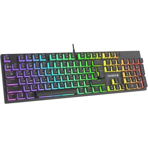 Photo Keyboard GamePro MK85B RGB Blue Switch Black