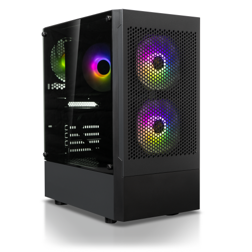 Купити Комп'ютер HEXO Gaming RTX4060 Base (HGB-5600N4060-16S500BK) Black - ціна в Києві, Львові, Вінниці, Хмельницькому, Франківську, Україні | інтернет-магазин TELEMART.UA фото