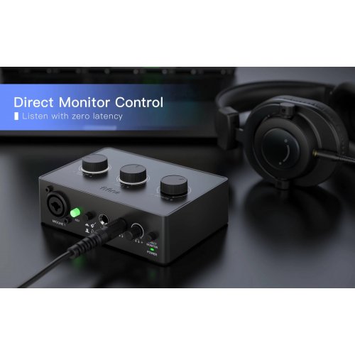 Купить Микшер Fifine SC1 Black - цена в Харькове, Киеве, Днепре, Одессе
в интернет-магазине Telemart фото
