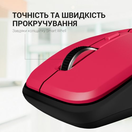 Купить Мышка OfficePro M267 Red - цена в Харькове, Киеве, Днепре, Одессе
в интернет-магазине Telemart фото