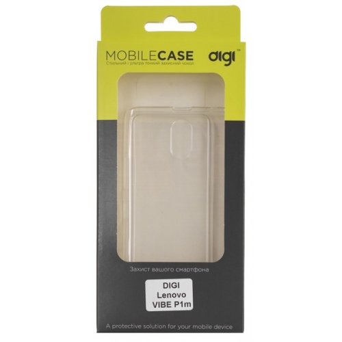 Чохол Чехол DIGI Clean Grid для Lenovo Vibe P1m Transparent купити в Україні | Telemart фото