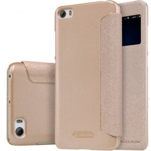 Чохол Чехол Nillkin Sparkle Series для Xiaomi Mi5 Gold купити в Україні: Київ, Львів, Хмельницький, Тернопіль, Івано-Франківськ | Низька ціна, відгуки, характеристики від TELEMART фото