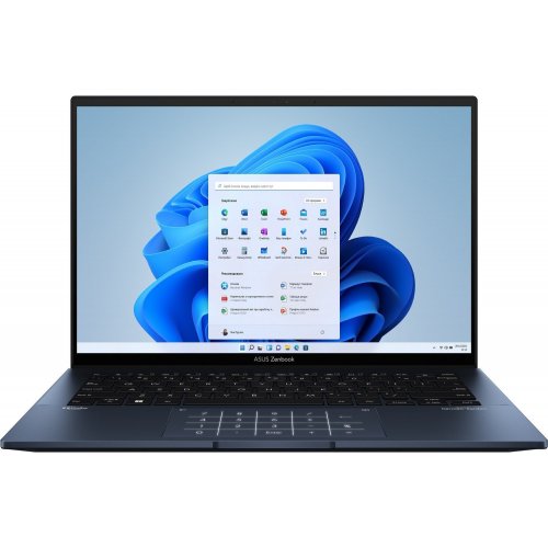 Продать Ноутбук Asus Zenbook 14 OLED UX3402ZA-KM390X (90NB0WC1-M01CT0) Ponder Blue по Trade-In интернет-магазине Телемарт - Киев, Днепр, Украина фото