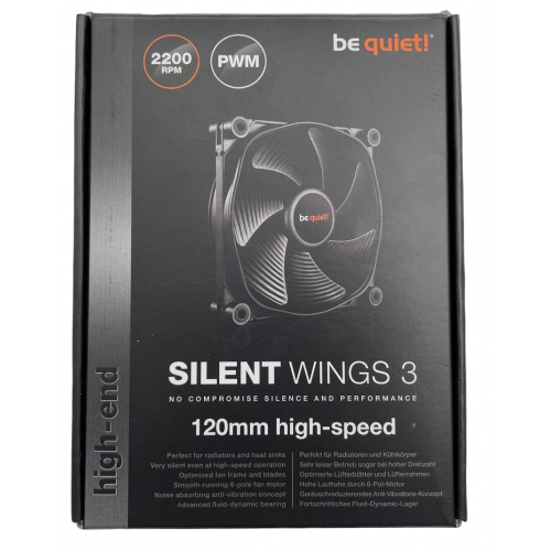Ventilateur Be Quiet! Silent Wings 3 120mm PWM High Speed;BL070