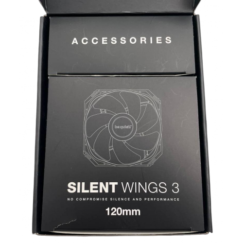 Продати Seller recertified кулер для корпусу Be Quiet! SilentWings 3 120mm PWM High-speed (BL070) (Сліди використання, 533225) за Trade-In у інтернет-магазині Телемарт - Київ, Дніпро, Україна фото