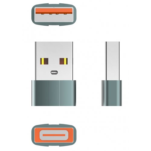 Купити Перехідник ColorWay USB Type-C to USB (CW-AD-CA) - ціна в Києві, Львові, Вінниці, Хмельницькому, Франківську, Україні | інтернет-магазин TELEMART.UA фото