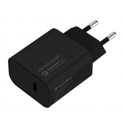 Мережевий зарядний пристрій ColorWay V2 USB Type-C 20W (CW-CHS026PD-BK) Black