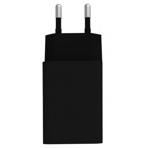 Купить Сетевое зарядное устройство ColorWay USB 10W + Cable USB Type-C (CW-CHS012CC-BK) Black - цена в Харькове, Киеве, Днепре, Одессе
в интернет-магазине Telemart фото