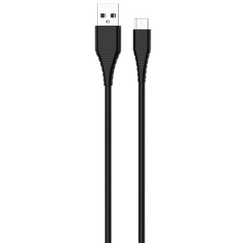 Купити Мережевий зарядний пристрій ColorWay USB 18W + Cable microUSB (CW-CHS013QCM-BK) Black - ціна в Києві, Львові, Вінниці, Хмельницькому, Франківську, Україні | інтернет-магазин TELEMART.UA фото
