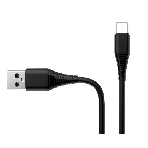 Купити Мережевий зарядний пристрій ColorWay USB 18W + Cable microUSB (CW-CHS013QCM-BK) Black - ціна в Києві, Львові, Вінниці, Хмельницькому, Франківську, Україні | інтернет-магазин TELEMART.UA фото