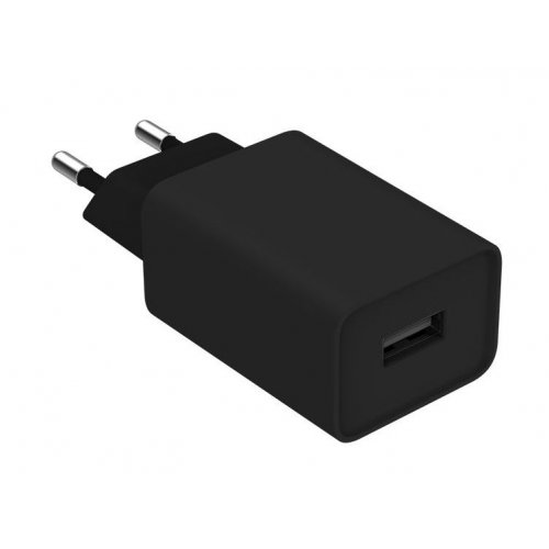 Купити Мережевий зарядний пристрій ColorWay USB 18W + Cable USB Type-C (CW-CHS013QCC-BK) Black - ціна в Києві, Львові, Вінниці, Хмельницькому, Франківську, Україні | інтернет-магазин TELEMART.UA фото