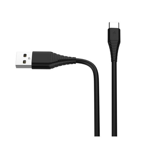 Купить Сетевое зарядное устройство ColorWay USB 18W + Cable USB Type-C (CW-CHS013QCC-BK) Black - цена в Харькове, Киеве, Днепре, Одессе
в интернет-магазине Telemart фото