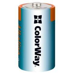 Батарейки ColorWay D/LR20 Alkaline Power 2шт (CW-BALR20-2BL)