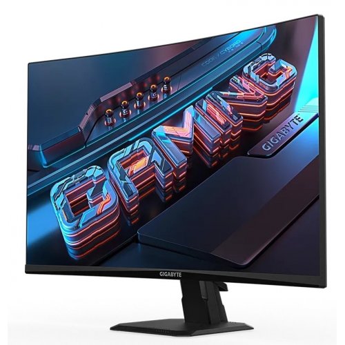 Купити Монітор Gigabyte 27" GS27FC Black - ціна в Києві, Львові, Вінниці, Хмельницькому, Франківську, Україні | інтернет-магазин TELEMART.UA фото