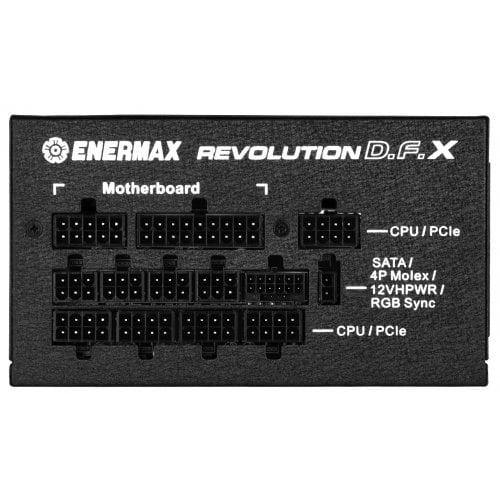 Фото Блок живлення Enermax Revolution D.F.X ATX 3.0 1050W (ERT1050EWT)