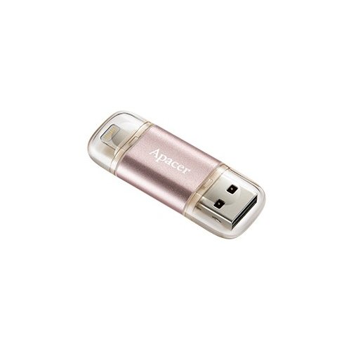 

Apacer AH190 Lightning Dual USB 3.1 32GB Rose Gold (AP32GAH190H-1)