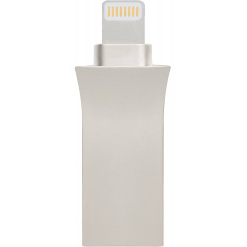 Купити Накопичувач Transcend JetDrive Go 500 32GB Silver USB 3.1/Lightning (TS32GJDG500S) - ціна в Києві, Львові, Вінниці, Хмельницькому, Франківську, Україні | інтернет-магазин TELEMART.UA фото