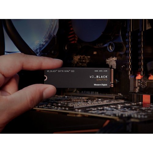 Продати SSD-диск Western Digital Black SN770 1TB M.2 (2280 PCI-E) NVMe x4 (WDS100T3X0E) (Відкрита упаковка, 535343) за Trade-In у інтернет-магазині Телемарт - Київ, Дніпро, Україна фото
