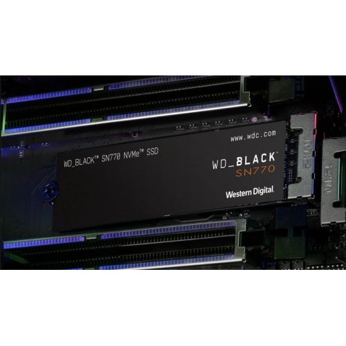 Продати SSD-диск Western Digital Black SN770 1TB M.2 (2280 PCI-E) NVMe x4 (WDS100T3X0E) (Відкрита упаковка, 535343) за Trade-In у інтернет-магазині Телемарт - Київ, Дніпро, Україна фото