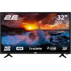 Телевізор 2E 31.5" 32D3 (2E-32D3) Black